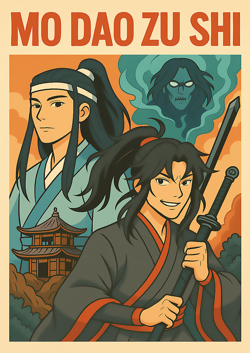 Mo Dao Zu Shi Artwork Canvas Print & Poster Wall Art - AI PRINT LAB